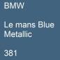 Preview: BMW, Le mans Blue Metallic, 381.